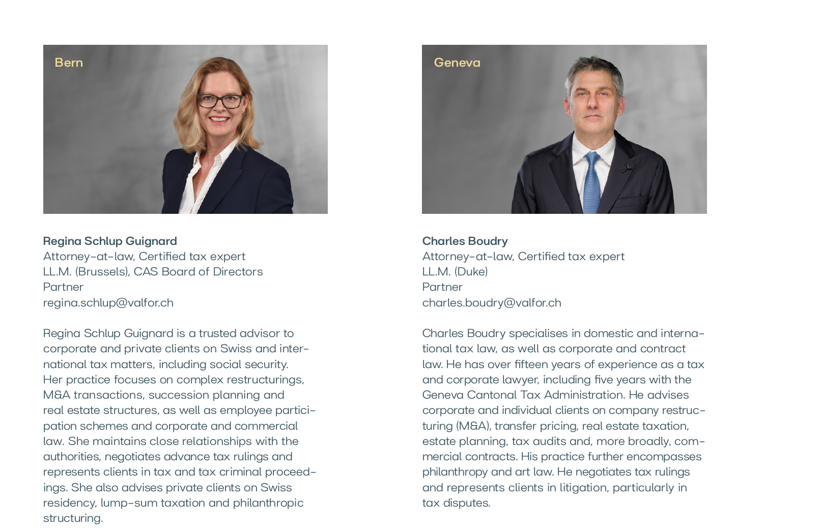valfor Adds Two New Partners to Tax Team - Lawyers Associated Worldwide