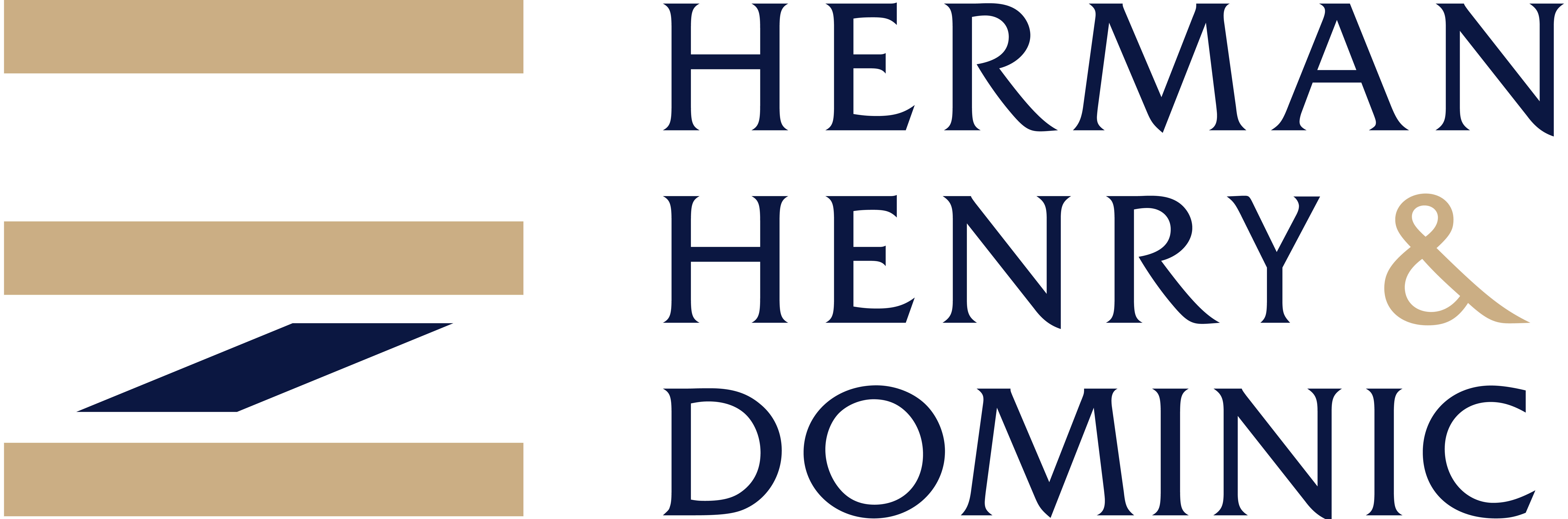 Logo for Herman, Henry & Dominic LL.P.